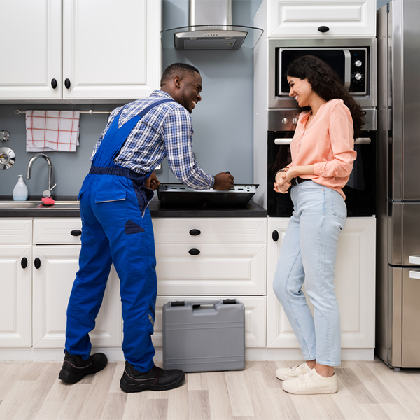 can you provide an estimate for cooktop repair before beginning any work in Westwood IA